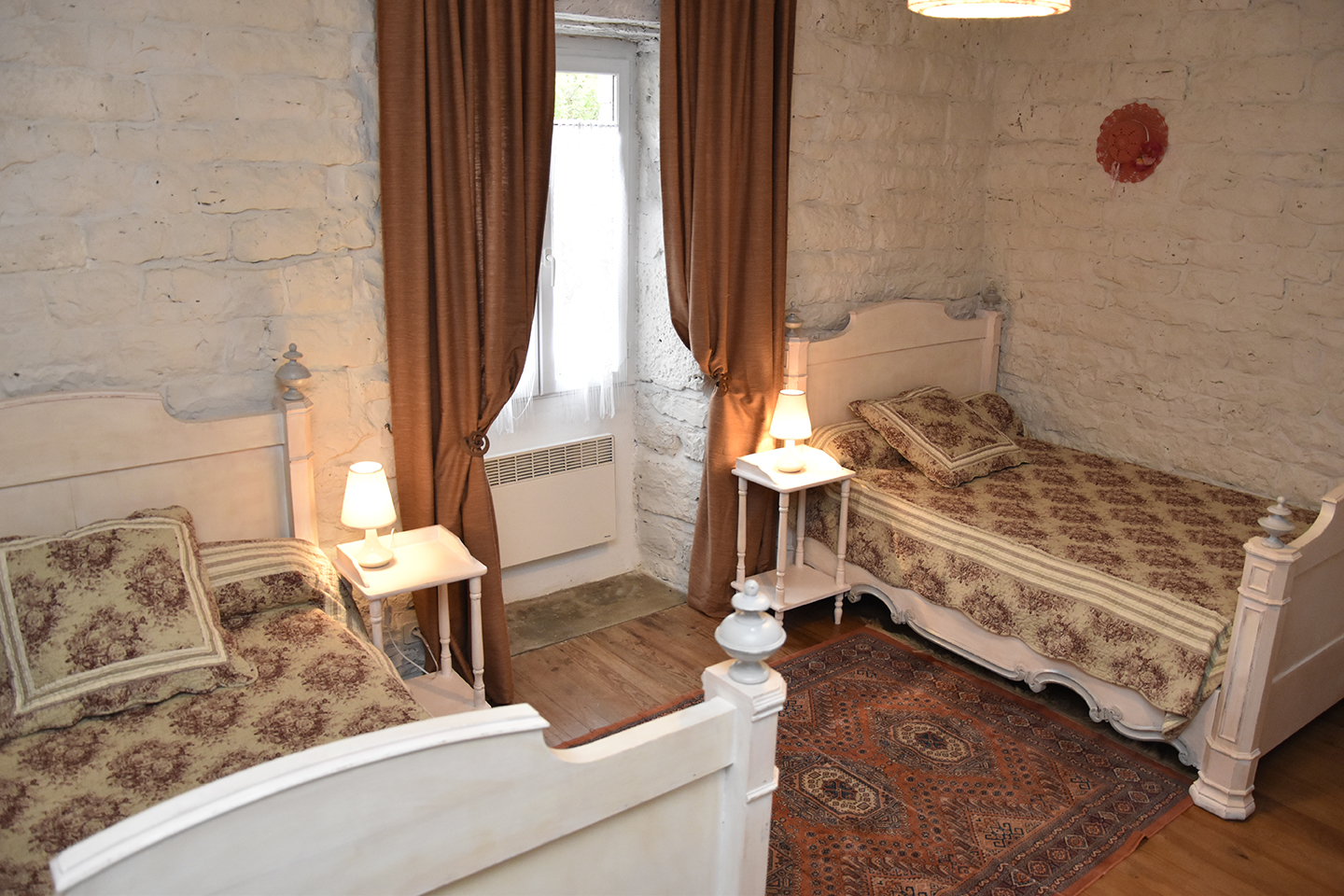 pigeonnier – gite de france – chambre devant