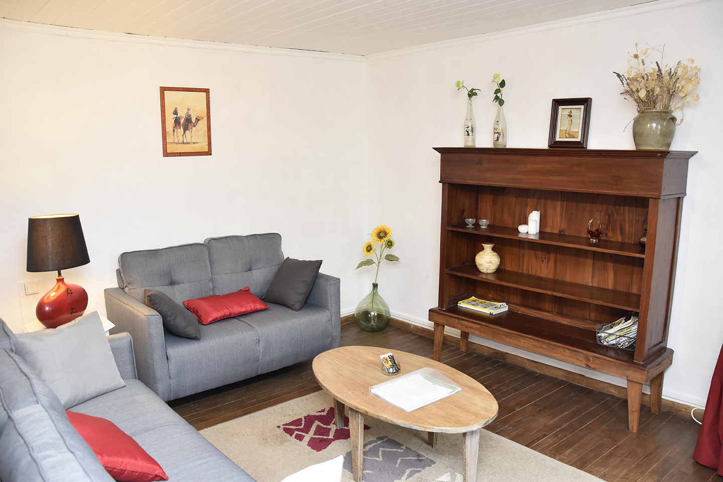 cazens – gîte de france – salon
